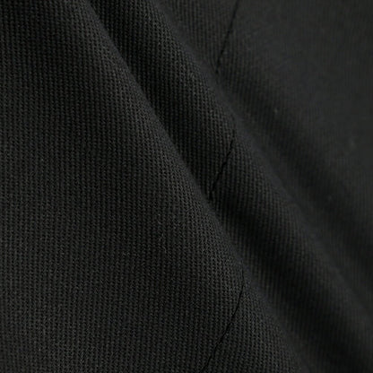 SUMMER SALE｜YCHAI “ROBUSTO” リネン混コットン ノータックパンツ / TAPERED FIT ブラック(NERO) 33 | GUARDAROBA MILANO OFFICIAL STORE