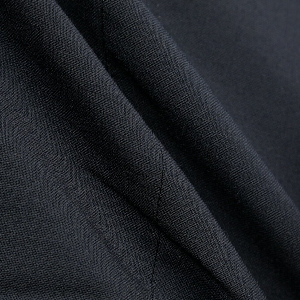 SUMMER SALE｜YCHAI “ROBUSTO” リネン混コットン ノータックパンツ / TAPERED FIT ネイビー(BLU) 33 | GUARDAROBA MILANO OFFICIAL STORE