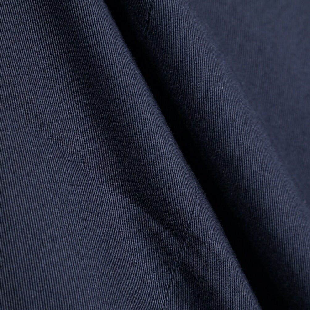 SUMMER SALE｜YCHAI “ROBUSTO” ストレッチコットン ノータックパンツ / TAPERED FIT ネイビー(BLU FRANCIA) 33 | GUARDAROBA MILANO OFFICIAL STORE