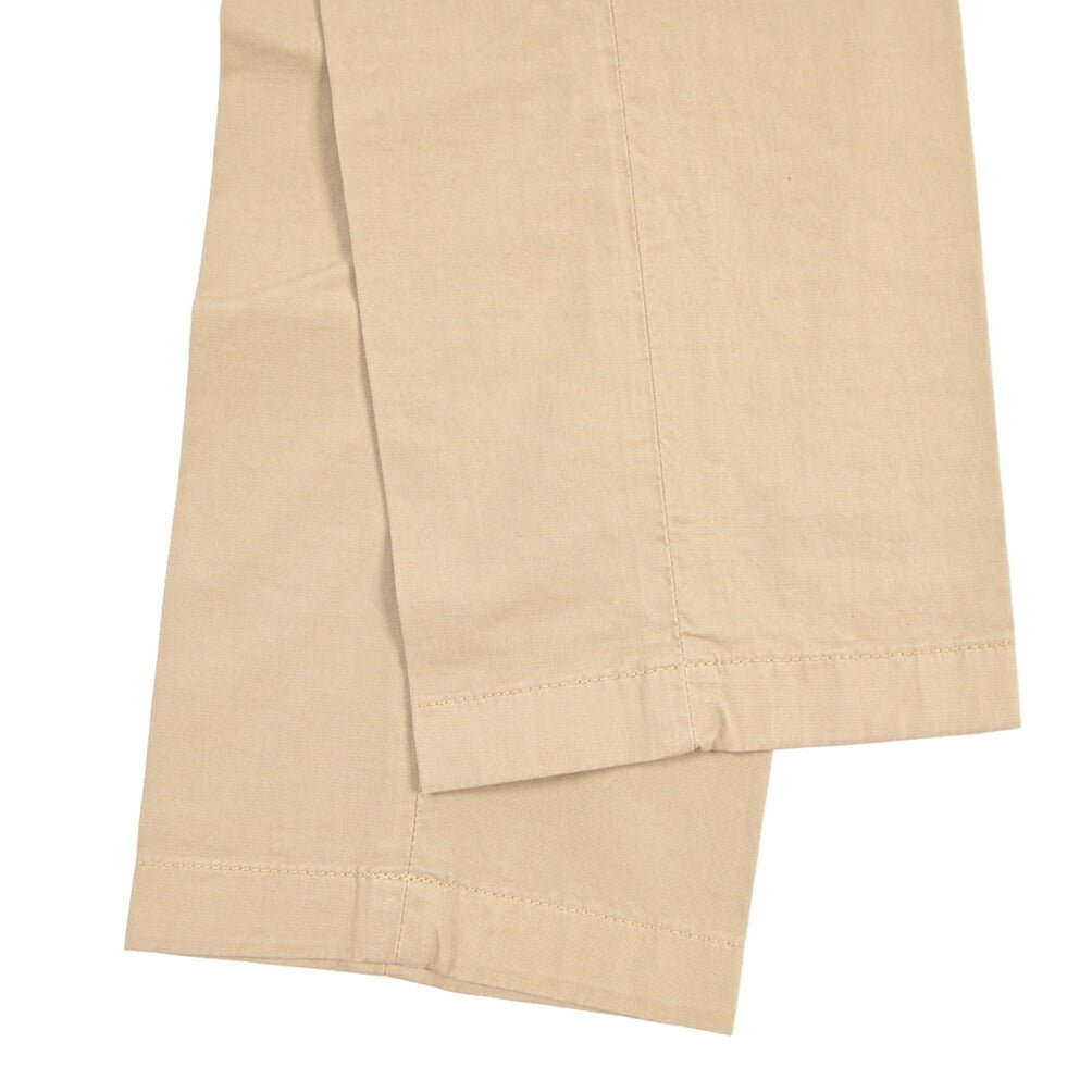 SUMMER SALE｜YCHAI “ストレッチコットン ノータックチノパンツ / SKINNY FIT ベージュ（BEIGE） 30 | GUARDAROBA MILANO OFFICIAL STORE