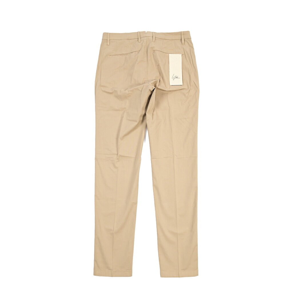 SUMMER SALE｜YCHAI “ストレッチコットン ノータックチノパンツ / SKINNY FIT ベージュ（BEIGE） 30 | GUARDAROBA MILANO OFFICIAL STORE