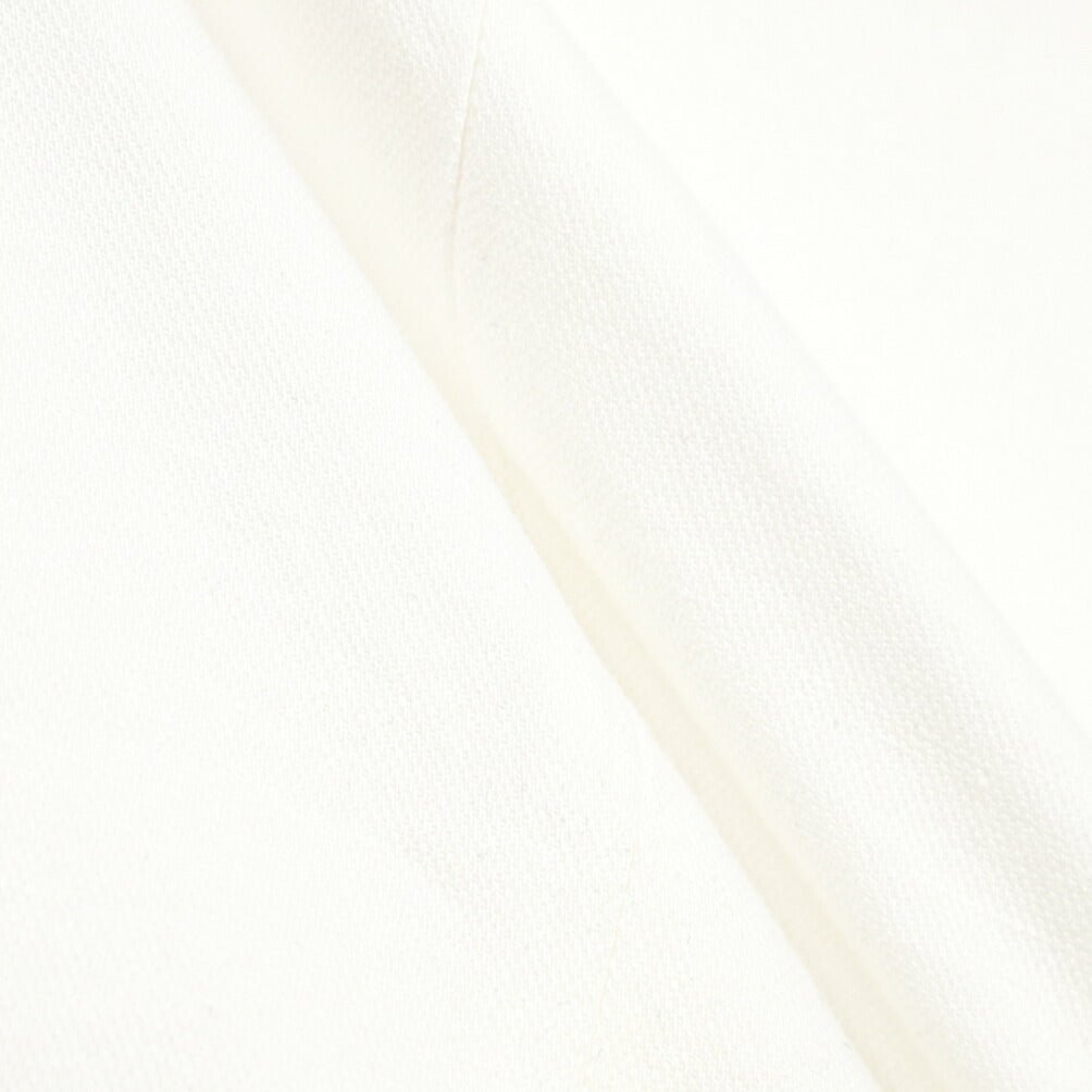 SUMMER SALE｜YCHAI リネン混コットン ノータックパンツ / SKINNY FIT ホワイト(BIANCO) 31 | GUARDAROBA MILANO OFFICIAL STORE