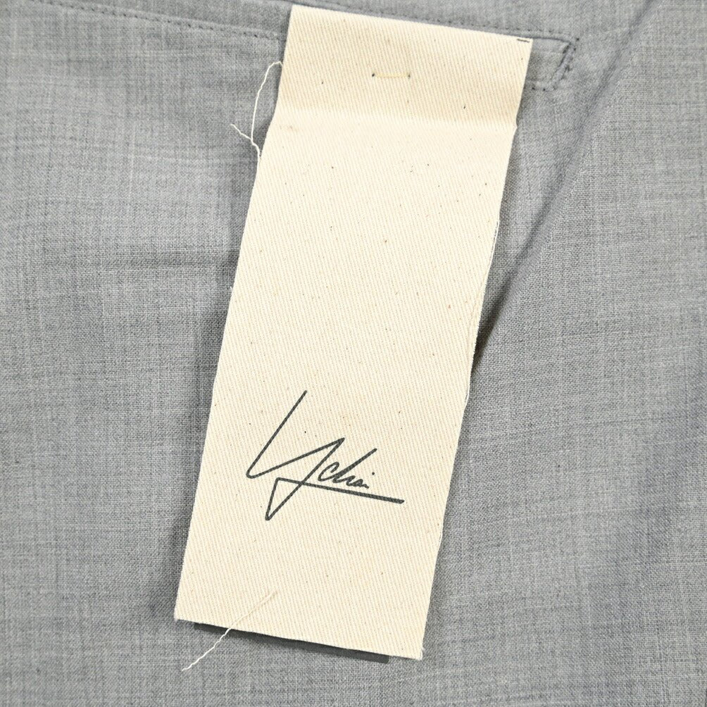 SUMMER SALE｜YCHAI ストレッチウール ツータックスラックス / TAPERED FIT グレー 31 | GUARDAROBA MILANO OFFICIAL STORE