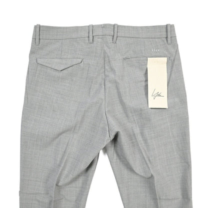 SUMMER SALE｜YCHAI ストレッチウール ツータックスラックス / TAPERED FIT グレー 31 | GUARDAROBA MILANO OFFICIAL STORE