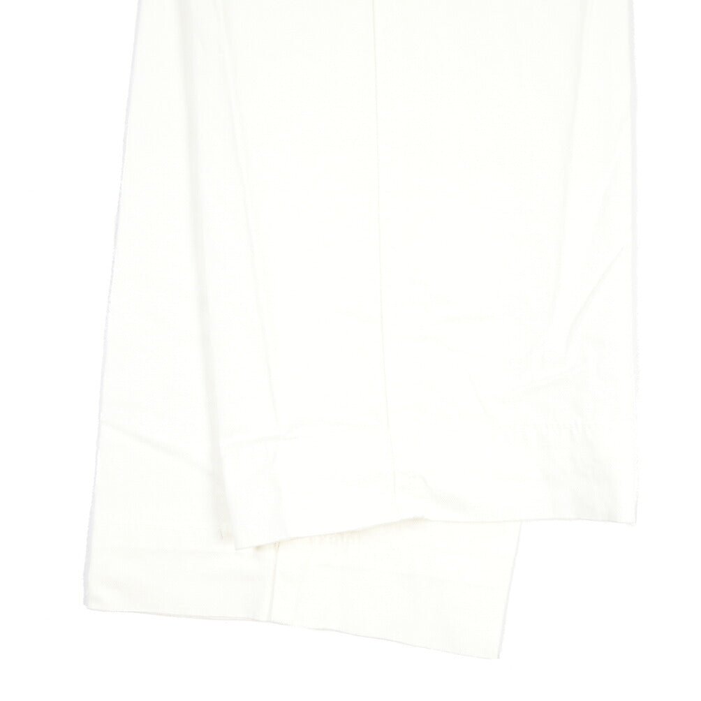 SUMMER SALE｜YCHAI “リネン混コットン ノータックカーゴパンツ / TAPERED FIT ホワイト(BIANCO) 29 | GUARDAROBA MILANO OFFICIAL STORE