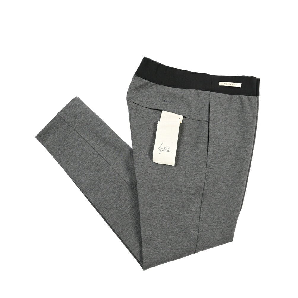 SUMMER SALE｜YCHAI “TORPEDO” レーヨン混 ノータックジョージーパンツ / SLIM FIT グレー(GRIGIO) 31 | GUARDAROBA MILANO OFFICIAL STORE
