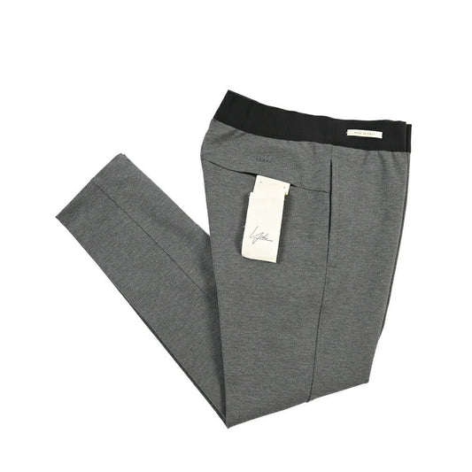 SUMMER SALE｜YCHAI “TORPEDO” レーヨン混 ノータックジョージーパンツ / SLIM FIT グレー(GRIGIO) 31 | GUARDAROBA MILANO OFFICIAL STORE