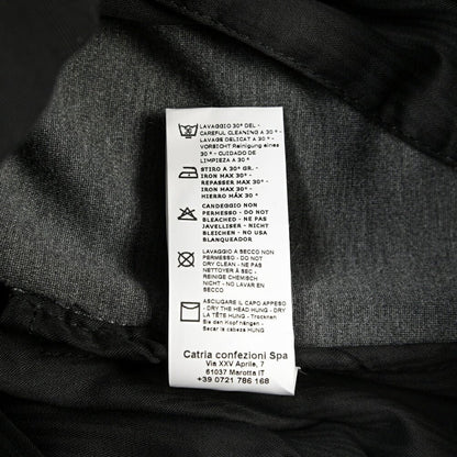 SUMMER SALE｜YCHAI “TORPEDO” レーヨン混 ノータックジョージーパンツ / SLIM FIT グレー(GRIGIO) 31 | GUARDAROBA MILANO OFFICIAL STORE