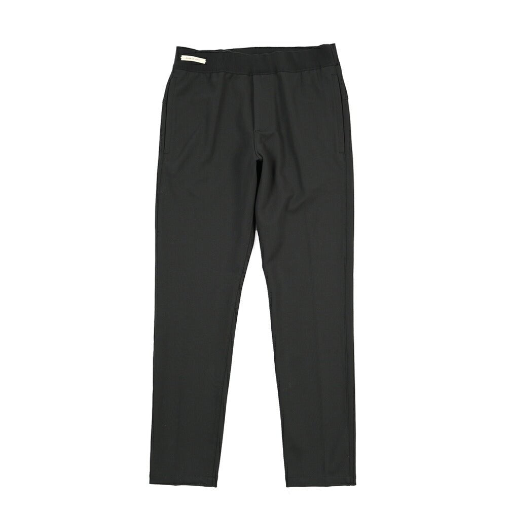 SUMMER SALE｜YCHAI “TORPEDO” レーヨン混 ノータックジョージーパンツ / SLIM FIT ブラック(NERO) 31 | GUARDAROBA MILANO OFFICIAL STORE