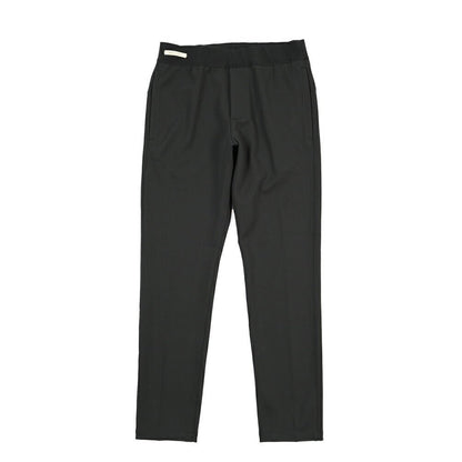 SUMMER SALE｜YCHAI “TORPEDO” レーヨン混 ノータックジョージーパンツ / SLIM FIT ブラック(NERO) 31 | GUARDAROBA MILANO OFFICIAL STORE