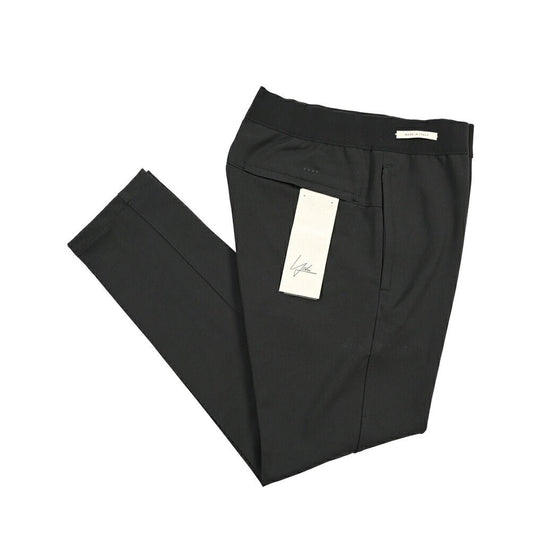 SUMMER SALE｜YCHAI “TORPEDO” レーヨン混 ノータックジョージーパンツ / SLIM FIT ブラック(NERO) 31 | GUARDAROBA MILANO OFFICIAL STORE