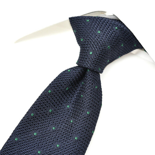 TAGLIATORE シルク100% ドット柄ネクタイ(ニットタイ)｜416344｜GUARDAROBA MILANO OFFICIAL STORE