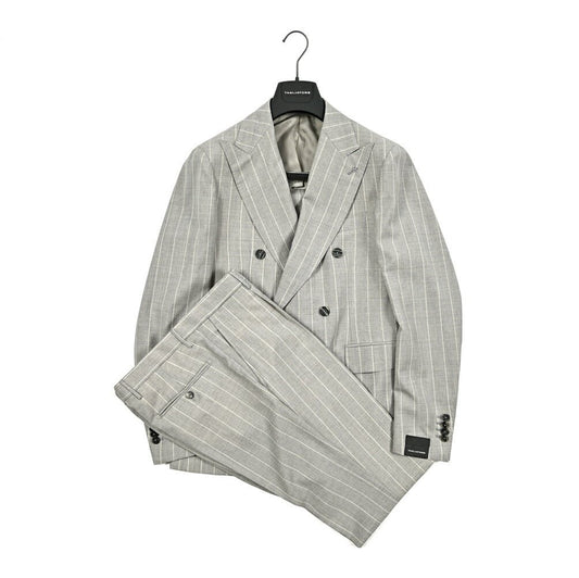 TAGLIATORE ヴァージンウール100% 6Bダブルテーラードスーツ / 2SVS20B11｜416210｜GUARDAROBA MILANO OFFICIAL STORE