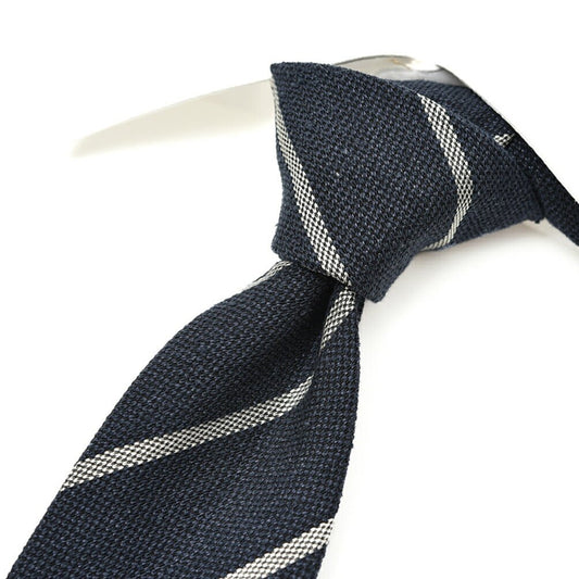 TAGLIATORE シルクコットン レジメンタルネクタイ｜416332｜GUARDAROBA MILANO OFFICIAL STORE