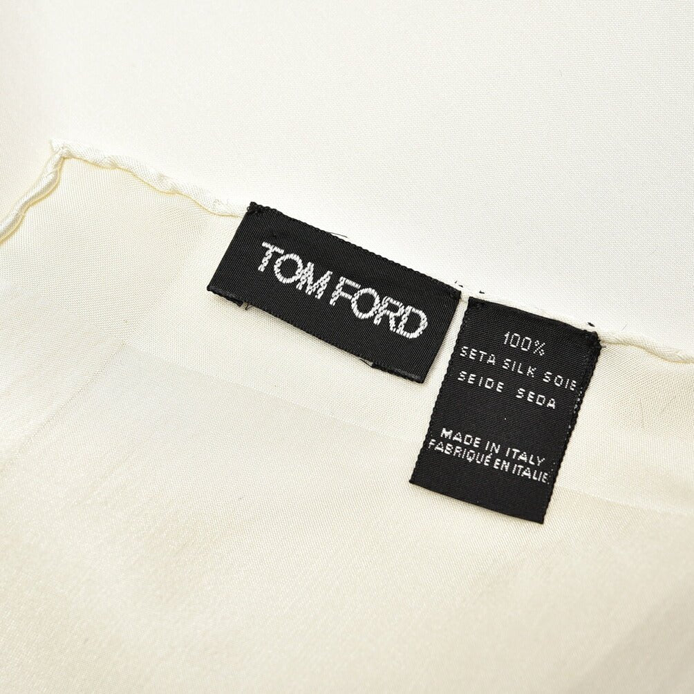 TOM FORD シルク100% ポケットチーフ｜428795｜GUARDAROBA MILANO OFFICIAL STORE