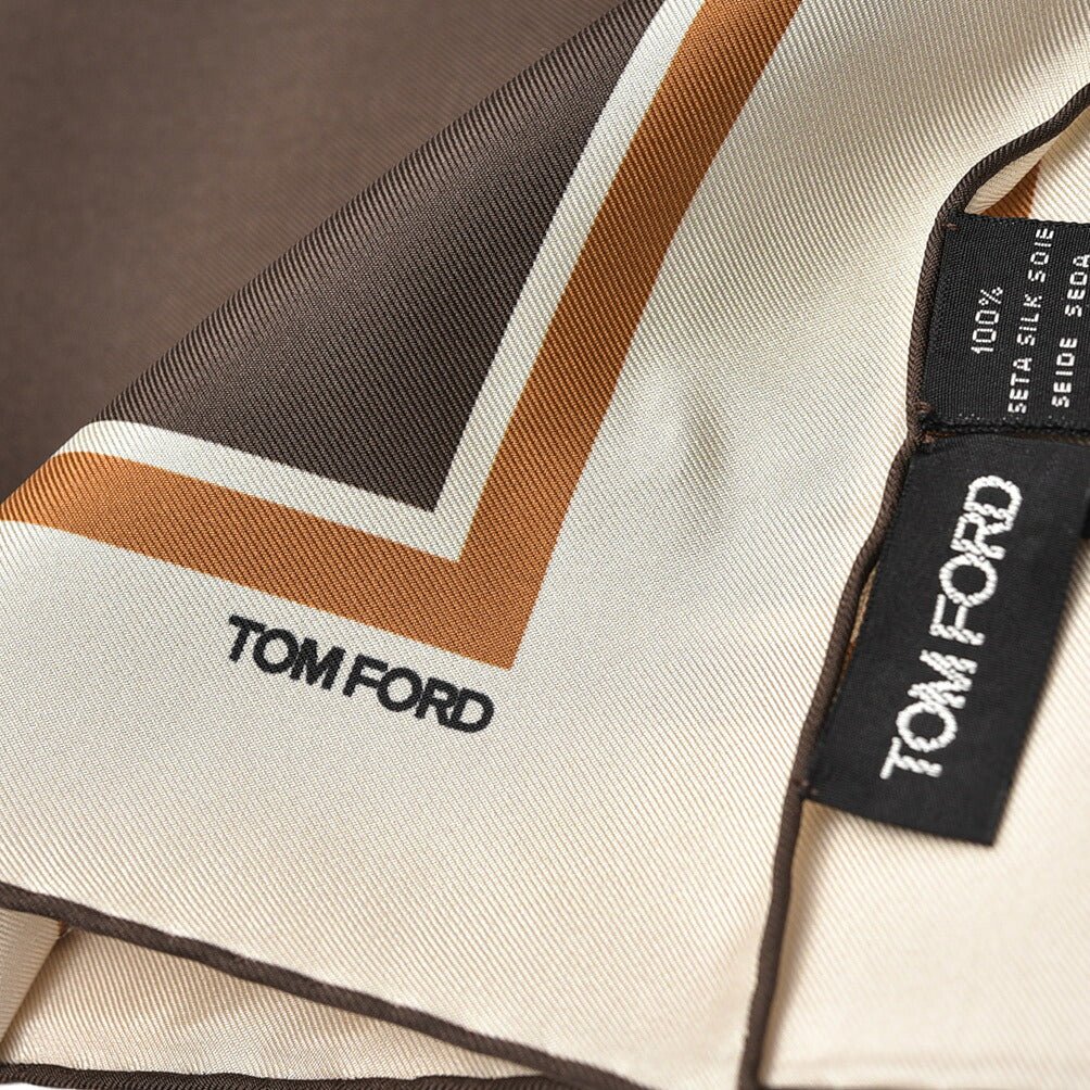 TOM FORD シルク100% ポケットチーフ｜428810｜GUARDAROBA MILANO OFFICIAL STORE