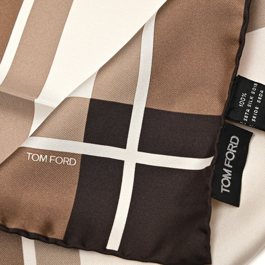 TOM FORD シルク100% ポケットチーフ｜428847｜GUARDAROBA MILANO OFFICIAL STORE