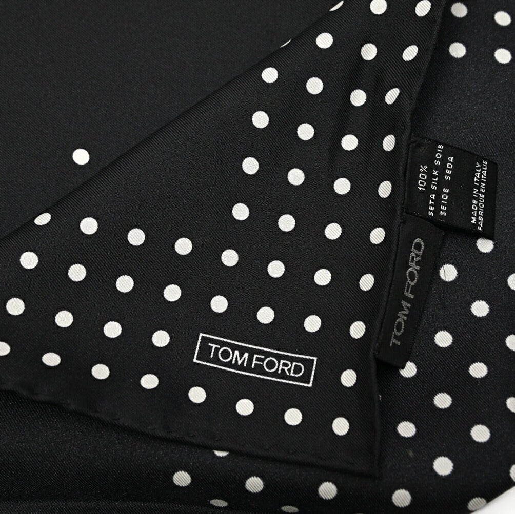 TOM FORD シルク100% ポケットチーフ｜428851｜GUARDAROBA MILANO OFFICIAL STORE