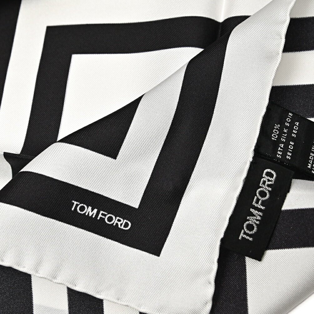TOM FORD シルク100% ポケットチーフ｜428868｜GUARDAROBA MILANO OFFICIAL STORE