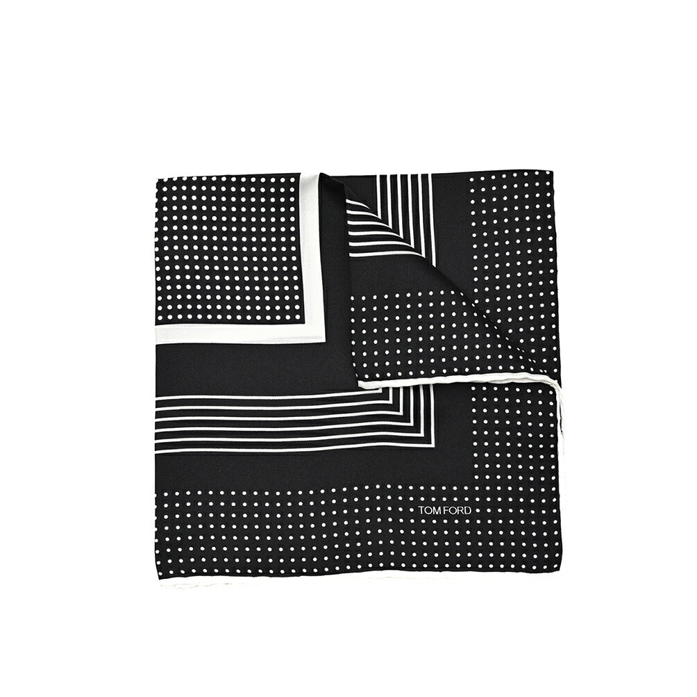 TOM FORD シルク100% ポケットチーフ｜428898｜GUARDAROBA MILANO OFFICIAL STORE