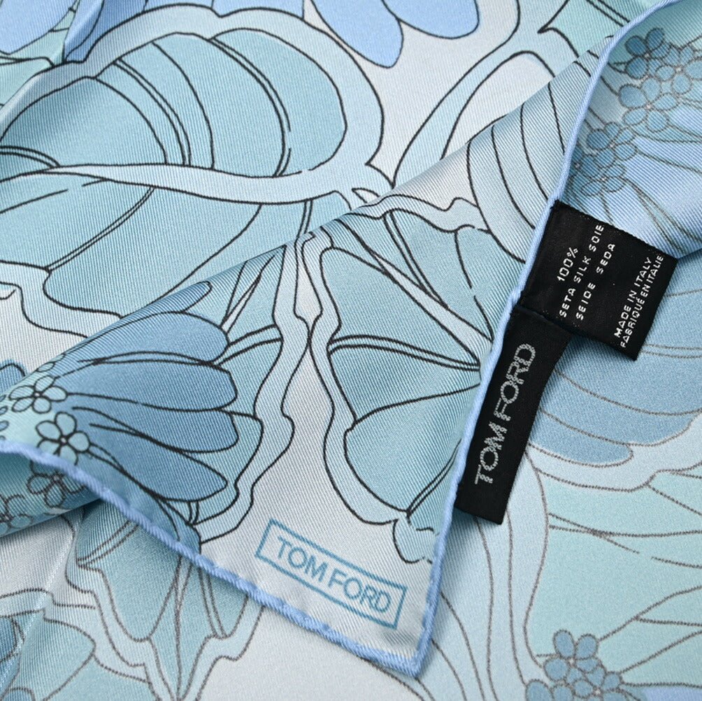 TOM FORD シルク100% ポケットチーフ｜428916｜GUARDAROBA MILANO OFFICIAL STORE