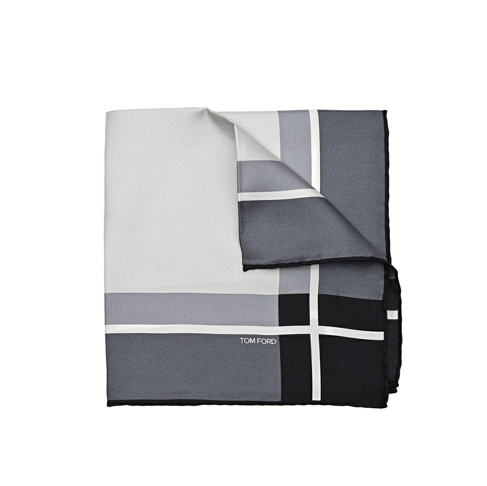 TOM FORD シルク100% ポケットチーフ｜428920｜GUARDAROBA MILANO OFFICIAL STORE