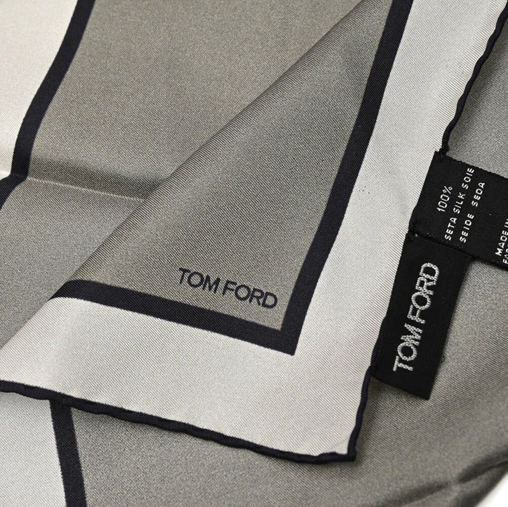 TOM FORD シルク100% ポケットチーフ｜428926｜GUARDAROBA MILANO OFFICIAL STORE