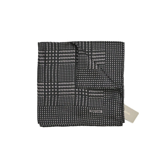 TOM FORD シルク100% ポケットチーフ パープル 41cm×40.5cm | GUARDAROBA MILANO OFFICIAL STORE