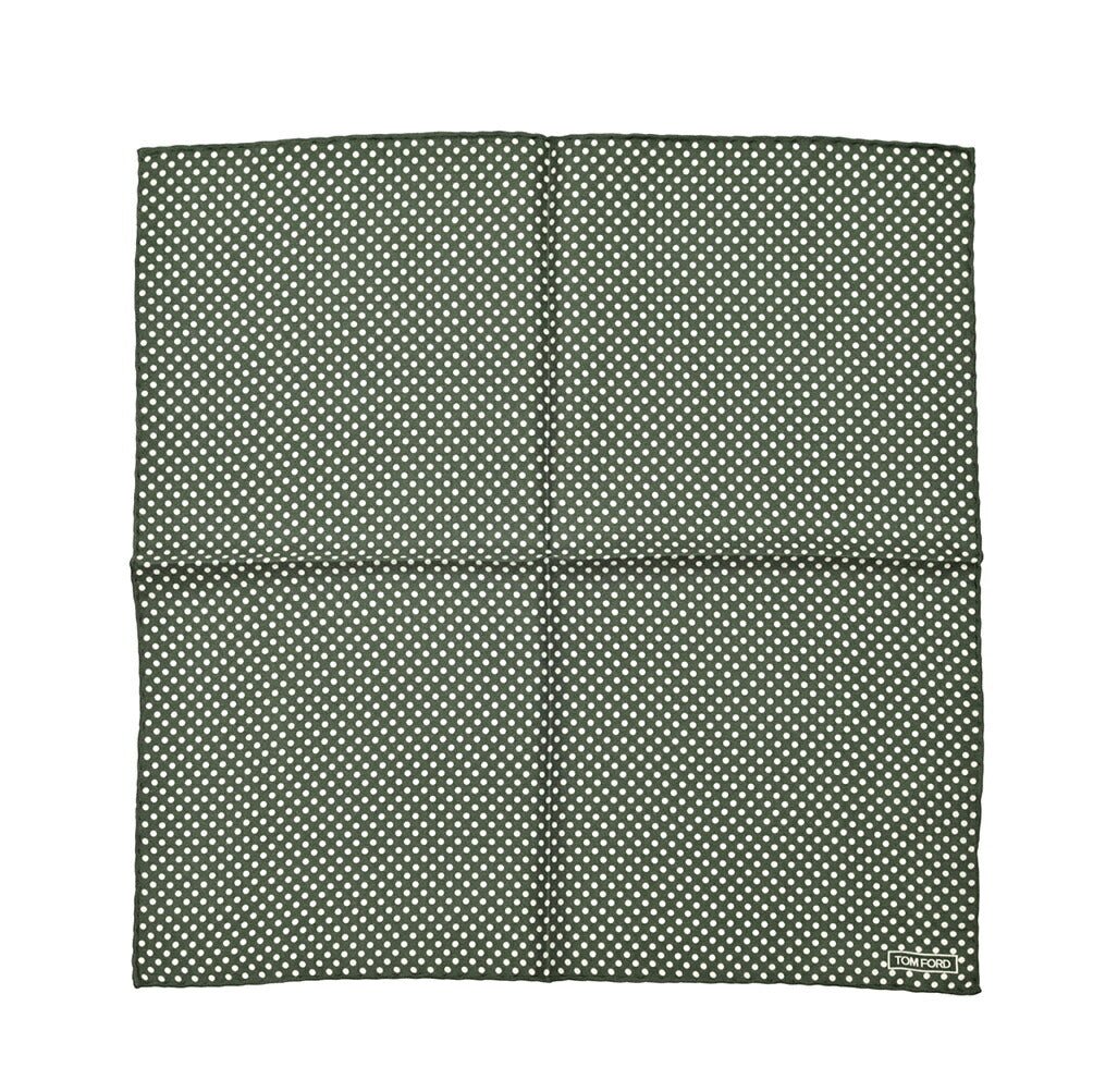 TOM FORD シルク100% ドット柄ポケットチーフ｜428984｜GUARDAROBA MILANO OFFICIAL STORE