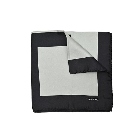 TOM FORD シルク100% 幾何柄ポケットチーフ｜428986｜GUARDAROBA MILANO OFFICIAL STORE