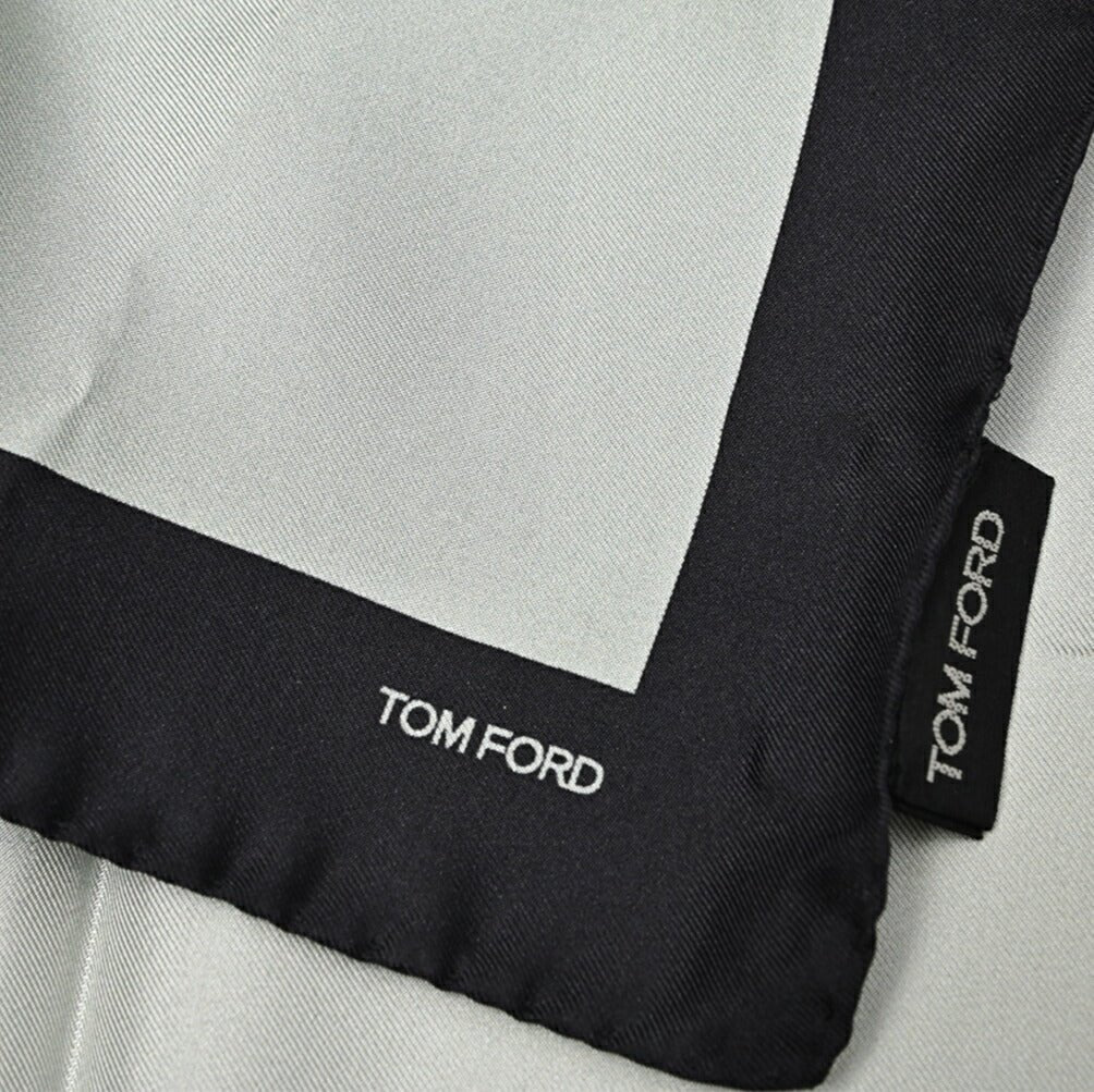 TOM FORD シルク100% 幾何柄ポケットチーフ｜428986｜GUARDAROBA MILANO OFFICIAL STORE