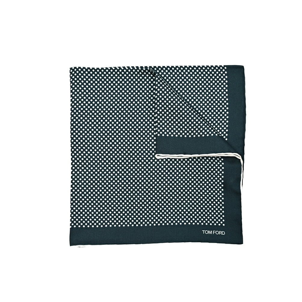 TOM FORD シルク100% ドット柄ポケットチーフ｜428991｜GUARDAROBA MILANO OFFICIAL STORE