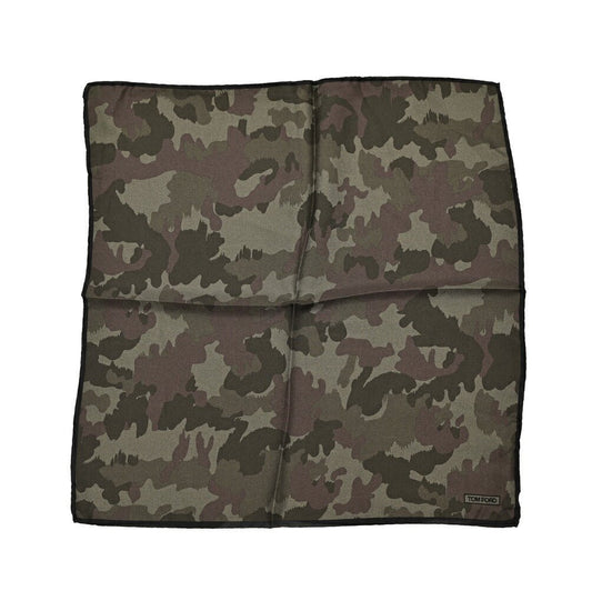 TOM FORD シルク100% 総柄ポケットチーフ｜428992｜GUARDAROBA MILANO OFFICIAL STORE