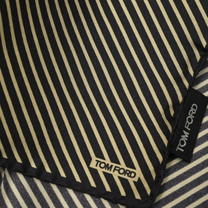 TOM FORD シルク100% 幾何柄ポケットチーフ｜428993｜GUARDAROBA MILANO OFFICIAL STORE