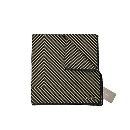 TOM FORD シルク100% 幾何柄ポケットチーフ｜428993｜GUARDAROBA MILANO OFFICIAL STORE