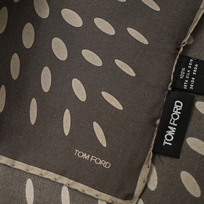 TOM FORD シルク100% 幾何柄ポケットチーフ｜429000｜GUARDAROBA MILANO OFFICIAL STORE
