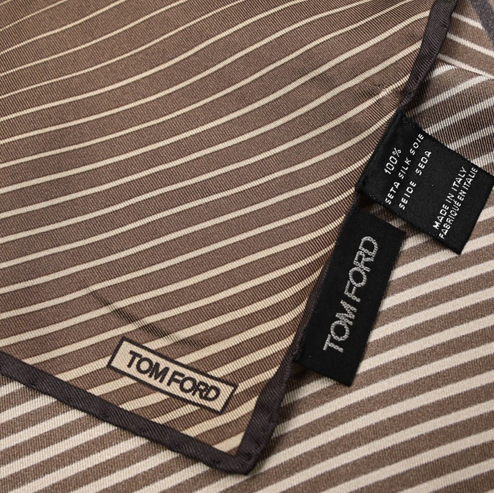 TOM FORD シルク100% ポケットチーフ｜429011｜GUARDAROBA MILANO OFFICIAL STORE