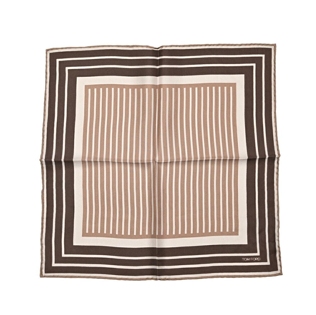 TOM FORD シルク100% ポケットチーフ｜429014｜GUARDAROBA MILANO OFFICIAL STORE