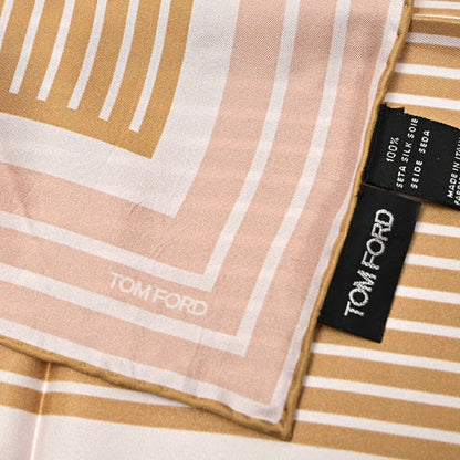 TOM FORD シルク100% ポケットチーフ｜429015｜GUARDAROBA MILANO OFFICIAL STORE