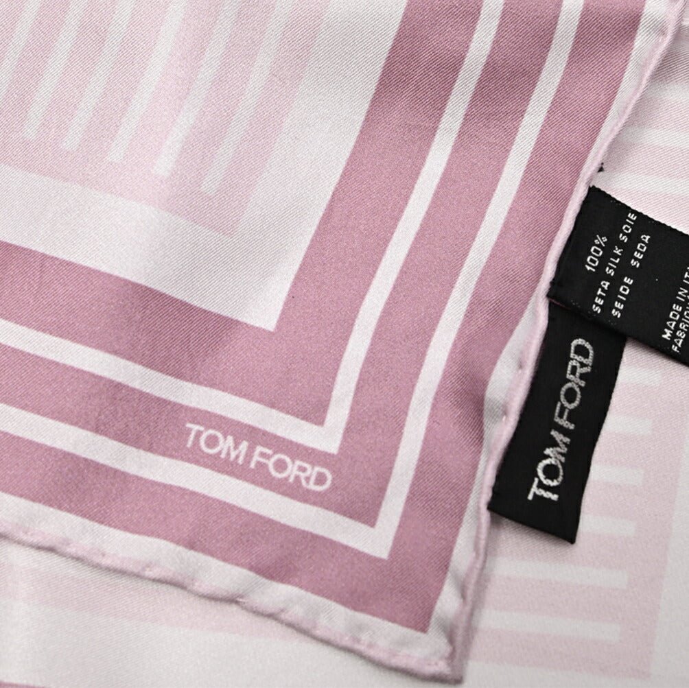 TOM FORD シルク100% ポケットチーフ｜429019｜GUARDAROBA MILANO OFFICIAL STORE