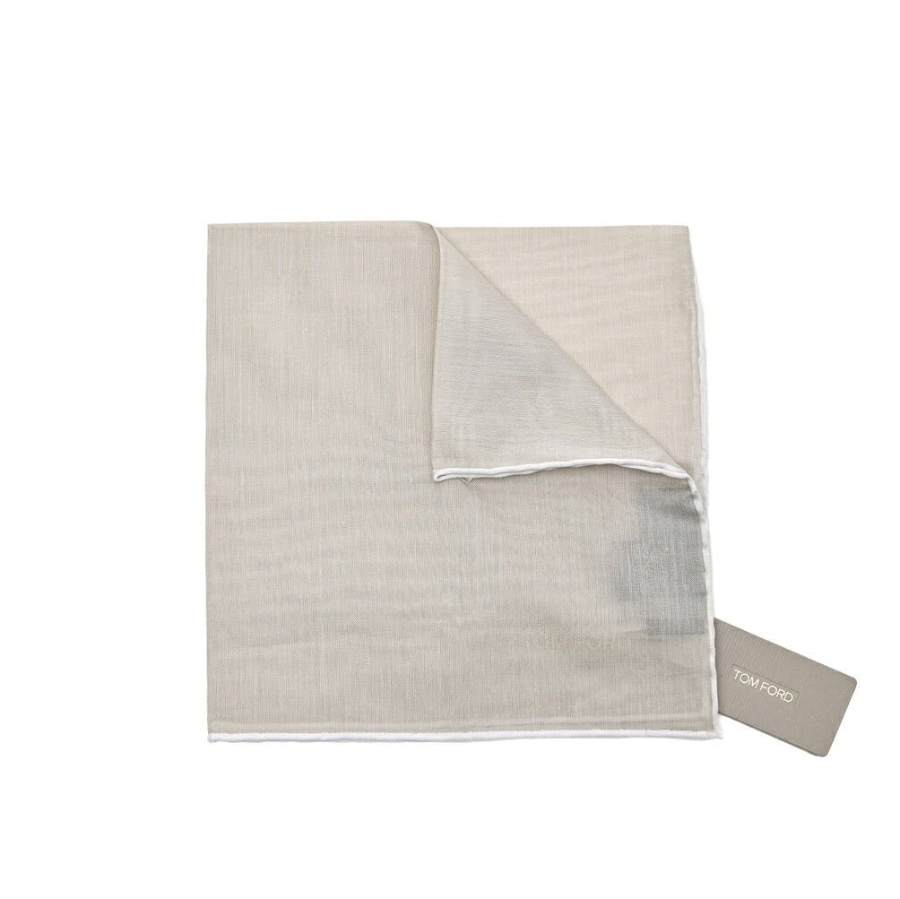 TOM FORD コットン100% ポケットチーフ｜429029｜GUARDAROBA MILANO OFFICIAL STORE