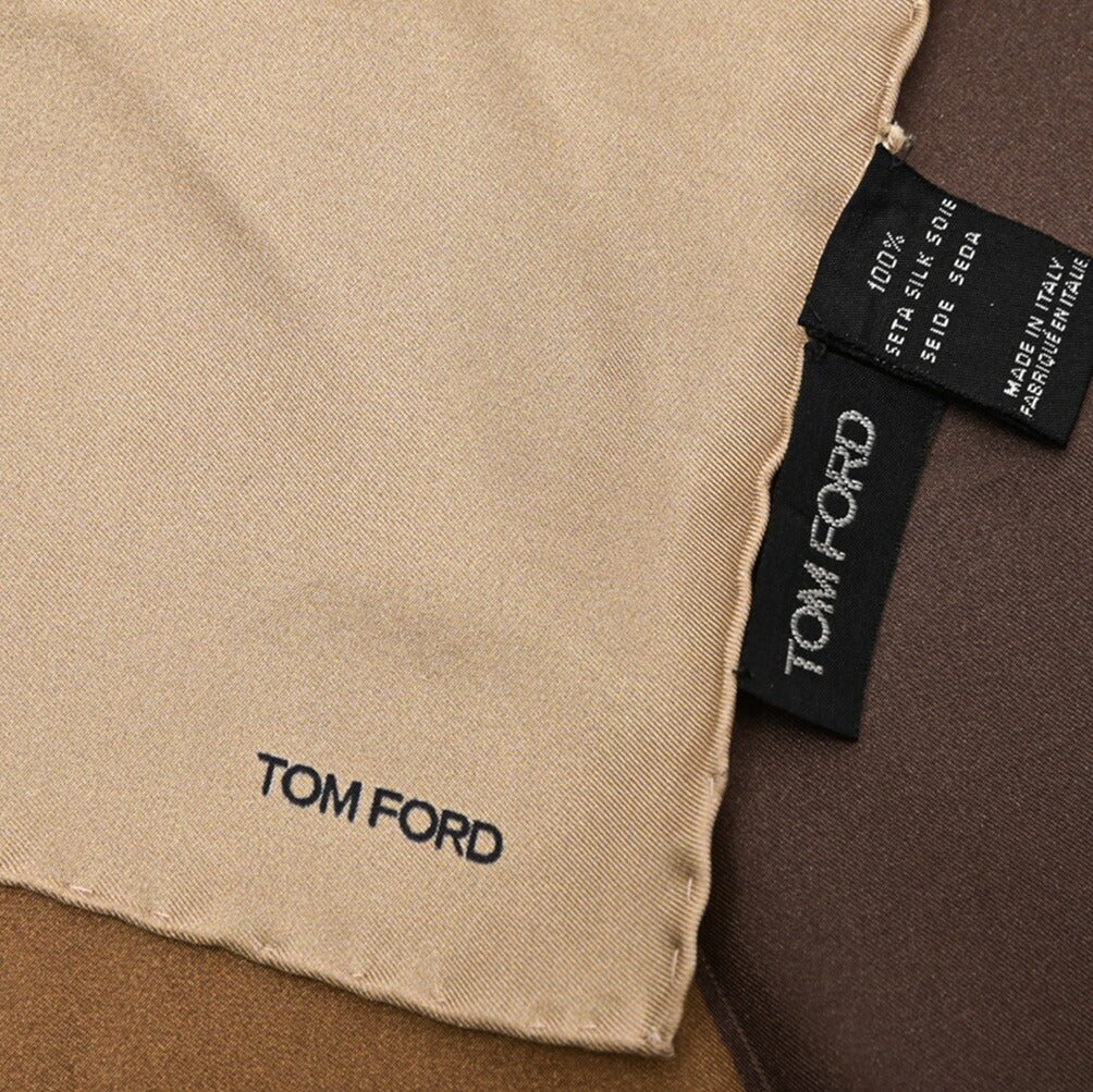 TOM FORD シルク100% ポケットチーフ｜429034｜GUARDAROBA MILANO OFFICIAL STORE