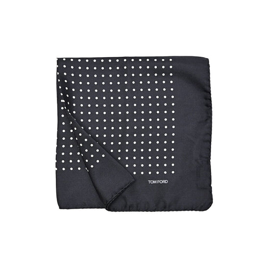 TOM FORD シルク100% ドット柄ポケットチーフ｜429054｜GUARDAROBA MILANO OFFICIAL STORE