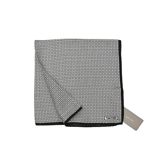 TOM FORD シルク100% 総柄ポケットチーフ｜429056｜GUARDAROBA MILANO OFFICIAL STORE