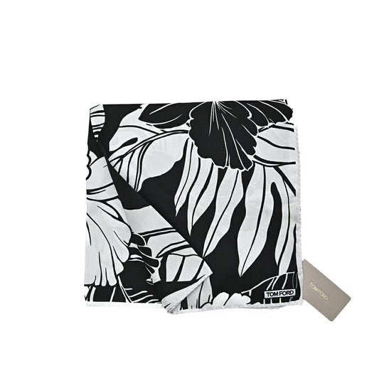TOM FORD シルク100% ボタニカル柄ポケットチーフ｜429067｜GUARDAROBA MILANO OFFICIAL STORE