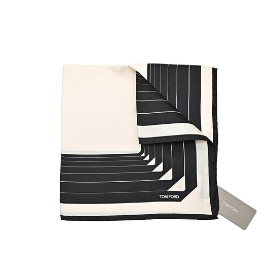 TOM FORD シルク100% 総柄ポケットチーフ｜429068｜GUARDAROBA MILANO OFFICIAL STORE