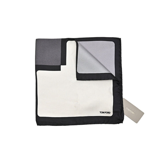 TOM FORD シルク100% 総柄ポケットチーフ｜429069｜GUARDAROBA MILANO OFFICIAL STORE