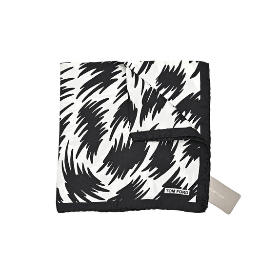 TOM FORD シルク100% 総柄ポケットチーフ｜429071｜GUARDAROBA MILANO OFFICIAL STORE