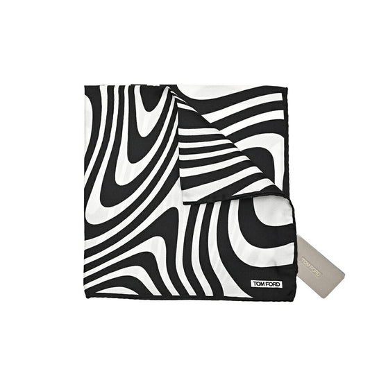 TOM FORD シルク100% 総柄ポケットチーフ｜429075｜GUARDAROBA MILANO OFFICIAL STORE