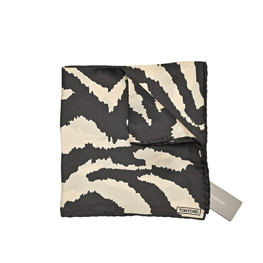 TOM FORD シルク100% 総柄ポケットチーフ｜429076｜GUARDAROBA MILANO OFFICIAL STORE
